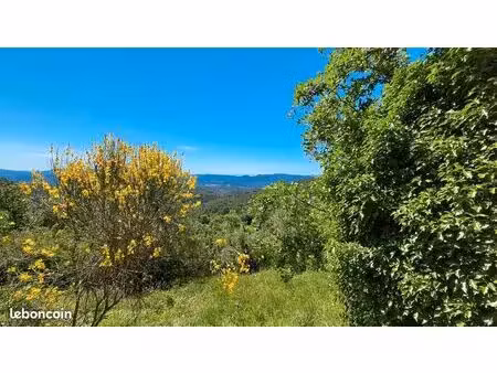 vente terrain 11000 m2 havre de paix seillans vue exceptionnelle