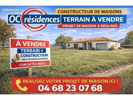 terrain 630 m² villefranche de lauragais