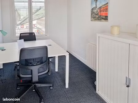 bureau privé à louer pour 2 personnes à amiens  amiens station