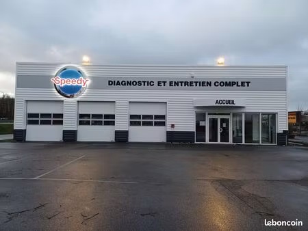 garage automobile  garage 350 m² peronne