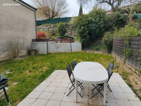 maison 63 m2 avec jardin de 150 m2 sans vis à vis + garage