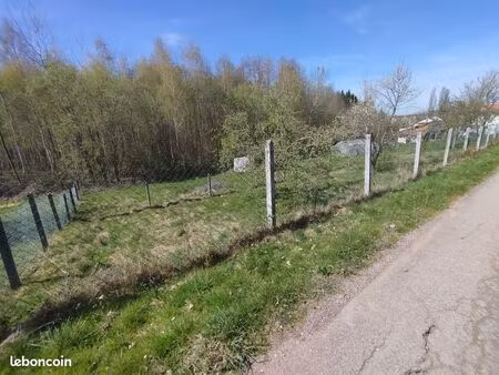 terrain constructible 1300 m2 grandvillers 20 mn d épinal