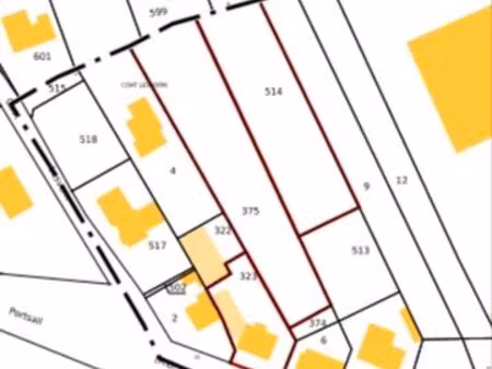 rare à vendre – grand terrain constructible de 3700m²