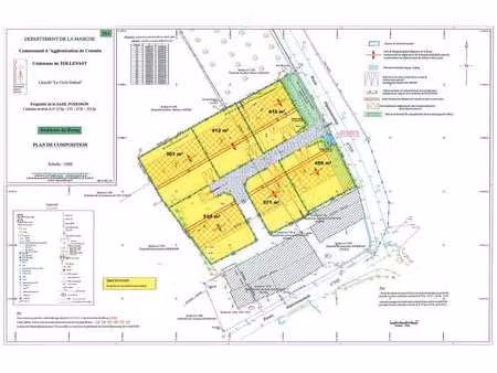 vente terrain à tollevast (50470) : à vendre / 412m² tollevast