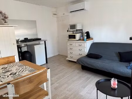 appartement meublé 30m2 avec extérieur