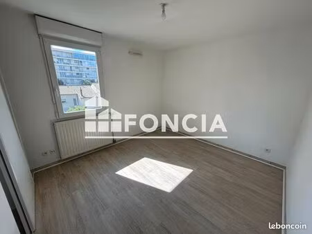 appartement 3 pièces 58.69m² à louer 833.9 - valence 26000