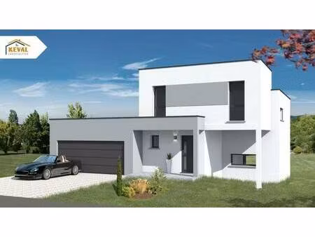 terrain avec maison neuve à vendre