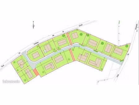 terrain constructible et viabilisé à neufchâteau
