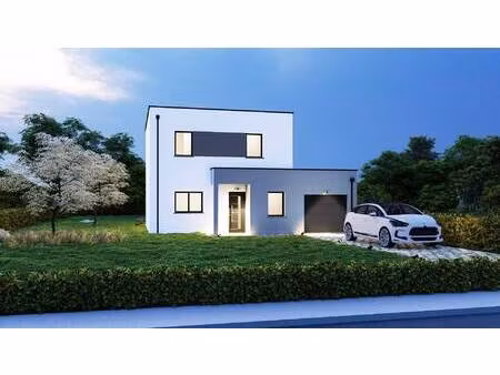 terrain avec maison neuve à vendre