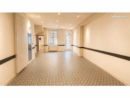 ◊ local commercial – 80 m² + extérieur couvert – vailly-sur-aisne (02370) 550 hc / mois + 