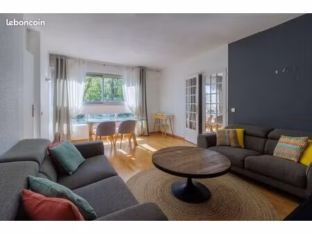 furnished 3 bedroom apartment to rent in ferney-voltaire
