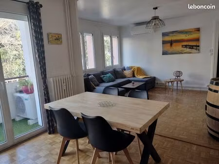 bel appartement t4 + garage