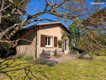 maison t3 de 59m2 avec travaux + jardin de 370 m²