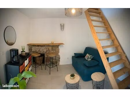 appartement 2 pièces meublé electricité et chauffage inclus venaco