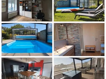 maison de maître avec piscine et appartement