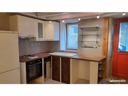 charmante maison de ville t2 meublée
