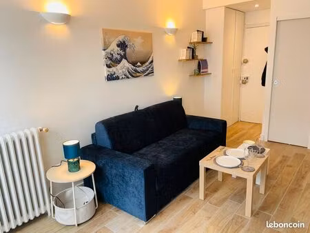 studio meublé 19m² à vincennes – proche métro et rer