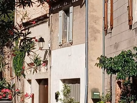 village house with garage in alet les bains