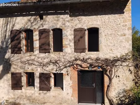 maison de caractère avec jardin à vendre à saint-ybars