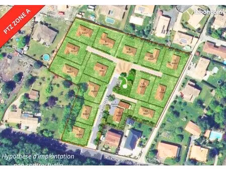 terrain 602 m² leognan