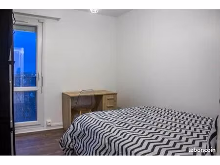 chambre à louer dans un grand appartement