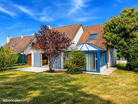 appoigny – pavillon familial 150 m² – 5 chambres – terrain 629 m² – sous-sol complet