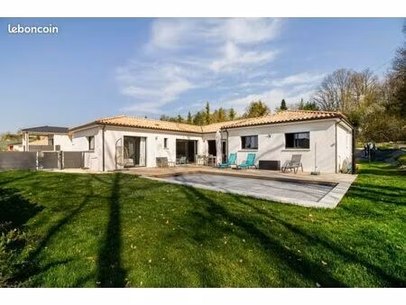 maison contemporaine 120 m2 et garage
