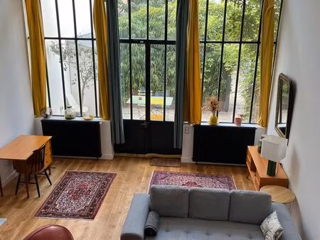 loft avec verrière + terrasse – 120 m² – 3 chambres – saint‑denis centre