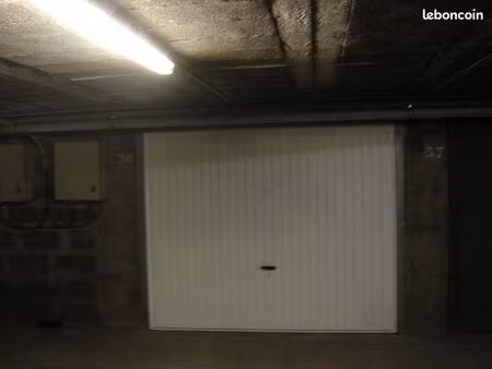 garage en sous sol