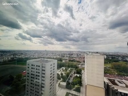 bagnolet – appartement 2 pièces avec vue panoramique sur paris et la tour eiffel  cave et 