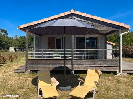 chalet tout confort dans parc résidentiel entre lac et océan