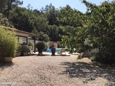maison de 194 m2 avec t2 et piscine sur 7800 m2 de terrain