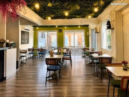 restaurant centre-ville 190 m² – 42 places + terrasse – clé en main – fort potentiel événe