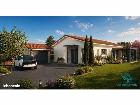 maison neuve de plain-pied – 92 m² + garage indépendant– montastruc-la-conseillère