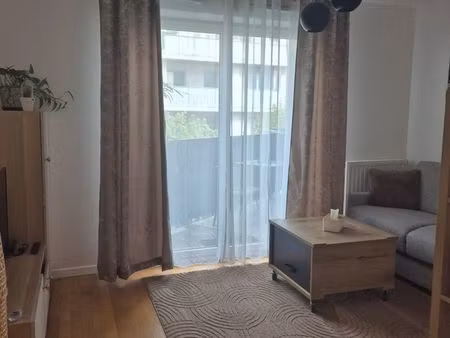 studio meublé massy atlantis avec balcon + double parking