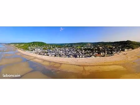 terrain constructible houlgate - 1295 m² - 2 parcelles - station balnéaire de la côte fleu