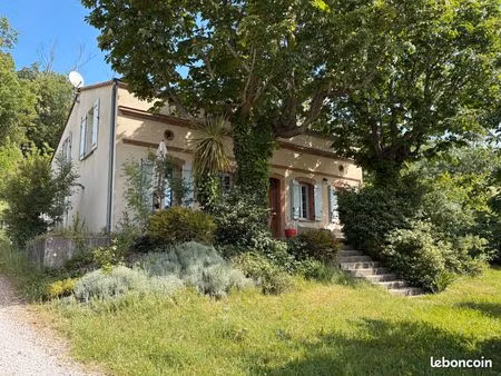 maison t7 de caractère à pibrac face au parc ( + terrain constructible*)
