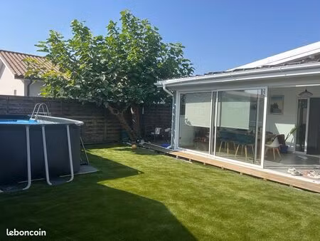 maison rénovée avec véranda et jardin - audenge centre