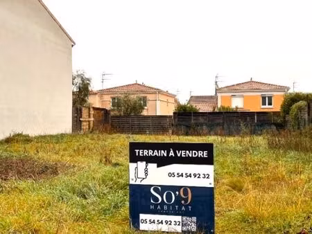 terrain 300 m² bordeaux