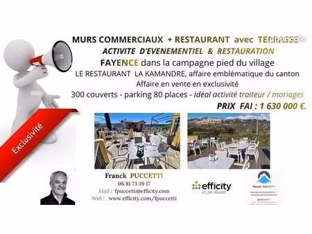 restaurant 400 m²