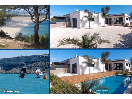 maison contemporaine de 2019  3 faces  plein pied  111m2 + garage de 25m2