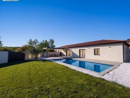 villa contemporaine neuve plain pied