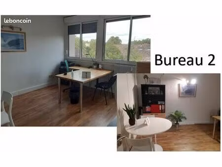 bureau rénové  calme et lumineux 15m² centre ville