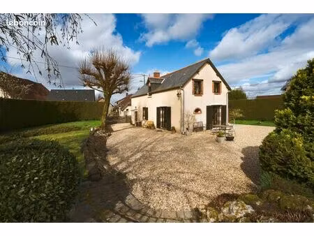 longères 114 m2 avec avec grange et grand terrain arboré-achères-245 000