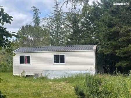 mobilhome à louer dans un eco-hameau