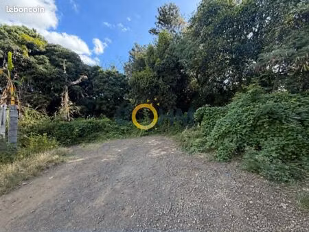 terrain 458 m² saint-pierre