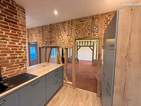maison entièrement rénovée avec prestations haut de gamme – à 10 minutes d’honfleur