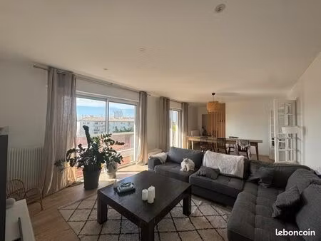 appartement caudéran/bouscat 3 chambres 110 m2 grand balcon et cave