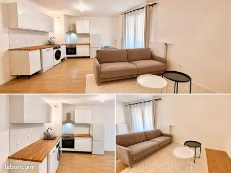 ? t2 meublé neuf standing avec terrasse + parking – 47 m² – bobigny