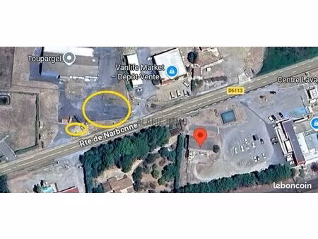 terrain 500 m² lézignan-corbières